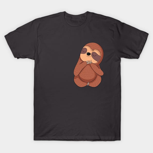 Cute Sloth T-Shirt by CANVAZSHOP